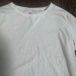 Long sleeve crew neck layering t-shirt